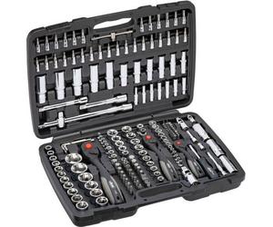VIGOR 1/2'STECKSCHLESSETZ SUPERFLACH 24 TLG., Longueur:nv, Version:172-tlg, Entraînement:1/4'+3/8'+1/2