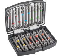 Vigor Blinky Boîtier d'embouts-tournevis V6068 – 22 pièces (6 pans, Phillips, Pozidriv, fente, TORX)