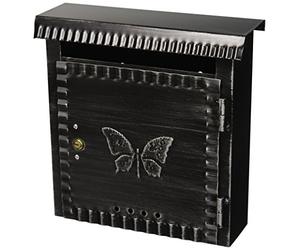 Vigor Blinky 27340-10 Boite aux lettres style ancien en fer forgé Petite taille 22 x 8 x 25 cm