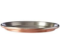 Vigor Blinky 94080-30 Plat à Four Rond en cuivre étamé Bord 3 cm Diamètre 30 cm