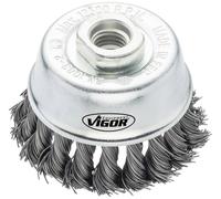 VIGOR VIGOR Brosse à pot torsadée 65 mm V6801-65 Quantité:1