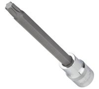 Vigor Carré femelle entraînement 12,5 = 1/2 pouce Douille mâle TORX pour profil TORX intérieur - Carré creux 12,5 mm (1/2 pouce) - Profil TORX intérieur - Ouverture de clé: T 40 - Longueur totale: 140