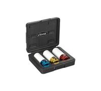 Vigor Blinky Jeu de douilles à choc V2522 – 3 pièces, carré creux 12,5 mm (1/2 pouce), 17/19/21 mm