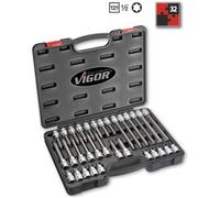 Vigor Embout de vis Sort. Torx 32pcs.