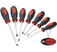Vigor pour l'atelier Jeu de tournevis 7 pièces vis à fente, cruciforme Phillips