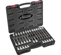 Vigor Embout de vis Sort. Torx 32pcs.