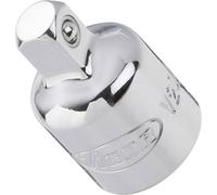 VIGOR VIGOR Adaptateur extérieur carré 6,3 mm = 1/4" intérieur carré 10 mm = 3/8" V2071, longueur totale 27 mm Quantité:1