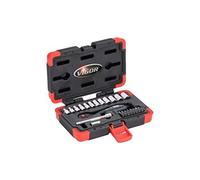 VIGOR VIGOR Jeu de clés à douille 1/4" carré creux 6,3 mm V3734N, 23 pièces, profil hexagonal extérieur Quantité:1