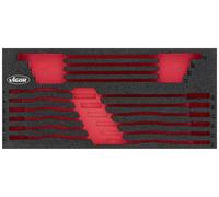 Vigor V4987-L V4987-L Insert en mousse (L x l) 393 mm x 188 mm
