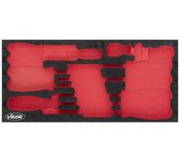 Vigor V4989-L V4989-L Insert en mousse (L x l) 393 mm x 188 mm