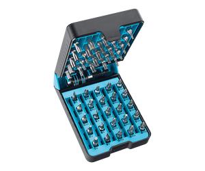 VIGOR V5019 Kit, caisse / encastrement-tournevis (bits)