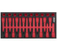 Vigor V5095-L V5095-L Insert en mousse (L x l) 393 mm x 188 mm