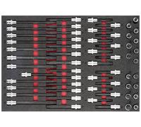 VIGOR V6810 Jeu de clés à douilles ∙M5 - M16 ∙ Nombre d'outils : 58