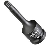 VIGOR VIGOR Ensemble d'embouts à choc pour vis à six pans intérieurs (XZN) V7018-M8 Quantité:1