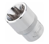 VIGOR VIGOR Douille à empreinte TX extérieure, carré creux 12,5 mm (1/2"), longueur 38 mm, profil TX E12 V2732 Quantité:1
