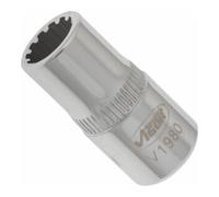 Vigor Blinky Douille à profil multiple V1980 7 mm 1/4" carré creux 6,3 mm L 25 mm 1 pc