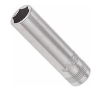 VIGOR VIGOR Douille longue 1/4" carré creux 6,3 mm, profil hexagonal extérieur V2538N, 50 mm Quantité:1