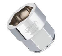 VIGOR VIGOR Douille plate super fine V7202-20 Carré creux 12,5 mm (1/2 pouce) Profil hexagonal extérieur 20 Quantité:1