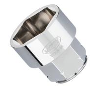 VIGOR VIGOR Douille plate super fine V7202-24 Carré creux 12,5 mm (1/2 pouce) Profil hexagonal extérieur 24 Quantité:1