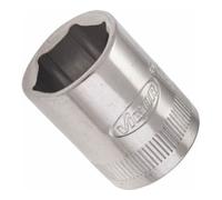 VIGOR VIGOR Embout carré intérieur 6,3 mm = 1/4" douille profil hexagonal extérieur V2426N, carré creux 6,3 mm, longueur totale 25 mm Quantité:1