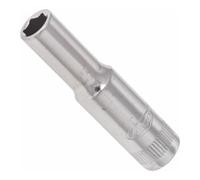 VIGOR VIGOR Embout de ouille long 6,3 mm (1/4") carré creux, profil hexagonal extérieur V2535N, 50 mm Quantité:1