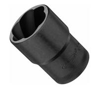 VIGOR VIGOR Embout extracteur cannelé intérieur carré 12,5 mm (1/2") V3745, longueur totale 34 mm Quantité:1