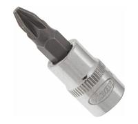 VIGOR VIGOR Embout tournevis Pozidriv PZ2 1/4" 6,3 mm, carré creux, 38 mm V2440N Quantité:1
