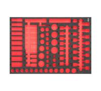 VIGOR VIGOR Insert en mousse souple, vide V6811-L Quantité:1