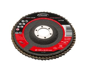 VIGOR VIGOR Jeu de disques abrasifs 125 mm K80 V7010-125K80 Quantité:1