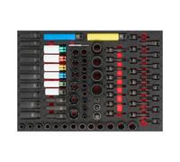 VIGOR VIGOR Jeu de douilles à chocs V6811 10 - 36 · T10 - T40 81 Quantité:1