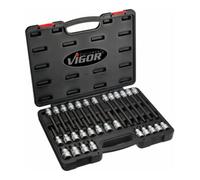 VIGOR VIGOR Jeu de douilles mâles à 6 pans intérieurs 30 Quantité:1