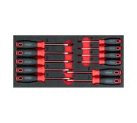 VIGOR V4991 Jeu de tournevis T ∙T-profile T ∙ T6 - T40 ∙ Nombre d'outils : 11