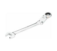 Clé mixte à cliquet à double articulation VIGOR V6752-19, double six pans, SW 19 mm