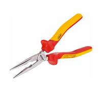 VIGOR VIGOR Pince plate ronde isolée VDE V2630, longueur totale : 200 mm Quantité:1