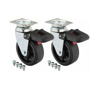 VIGOR VIGOR Roulette pivotante (paire) V4814-2, 2 outils Quantité:1