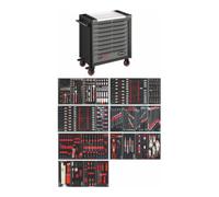 VIGOR VIGOR Servante d'atelier séries XL plateau de travail en acier inoxydable avec assortiment Quantité:1
