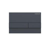 VIGOUR TAY V1TAYANM Plaque de commande de WC - Anthracite mat - Magnétique et moderne