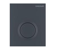 VIGOUR V1DONUANM Plaque de commande d'urinoir DON en plastique anthracite mat