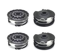 Viilich 4pcs bobines de fil de rechange pour LIDL Parkside, fil de nylon de rechange pour coupe-bordures LIDL Parkside, coupe-bordures PRTA 20-Li A1,B2,C3,PRT 550 A1,A3,PRT 300 A1-2 x 4 m 1,6 mm