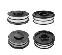 Viilich Lot de 4 bobines de fil double - Pour Einhell ALDI Gardenline GLR GLT GE-CT 4530 - Modèle de bobine alternatif : 3405685 - Pour couvercle de bobine Einhell TLE-02-1
