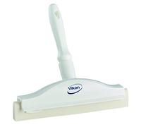 Vikan 77515 Raclette à tête fixe en caoutchouc mousse et polypropylène Blanc 25,4 cm