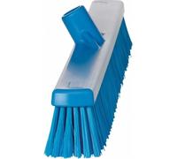 Vikan - Balayette combinée - Fibres dures/douces - Bleu
