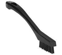 Vikan Brosse de détail, polypropylène, Polyester, Acier Inoxydable, Noir