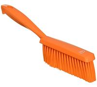 Vikan - Hygiène - Balai à main - Fibres douces - Orange