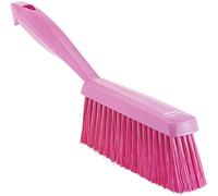 Vikan - Hygiène - Balai à main - Fibres douces - Rose