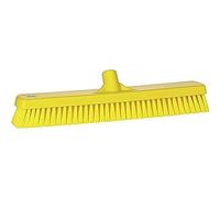 Vikan - Hygiène balai-brosse pour sol - Dur - 470 mm - Jaune
