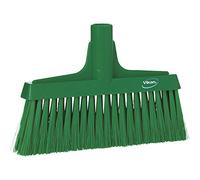 Vikan - Hygiène - Balai de passage - Avec manche droit - Fibres douces - Vert