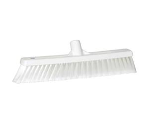 Vikan - Hygiène - Balai - Fibres souples à bout fendu - Blanc