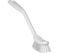 Vikan - Hygiène - Brosse à vaisselle - Fibres moyennes - Blanc