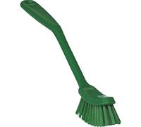 Vikan - Hygiène - Brosse à vaisselle - Fibres moyennes - Vert